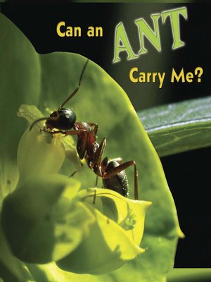 cover image of Can an Ant Carry Me?